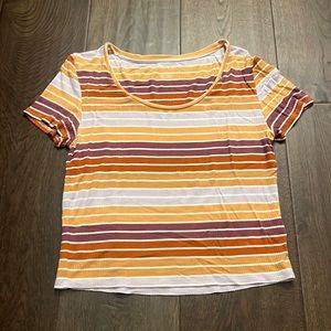 American Eagle striped t-shirt